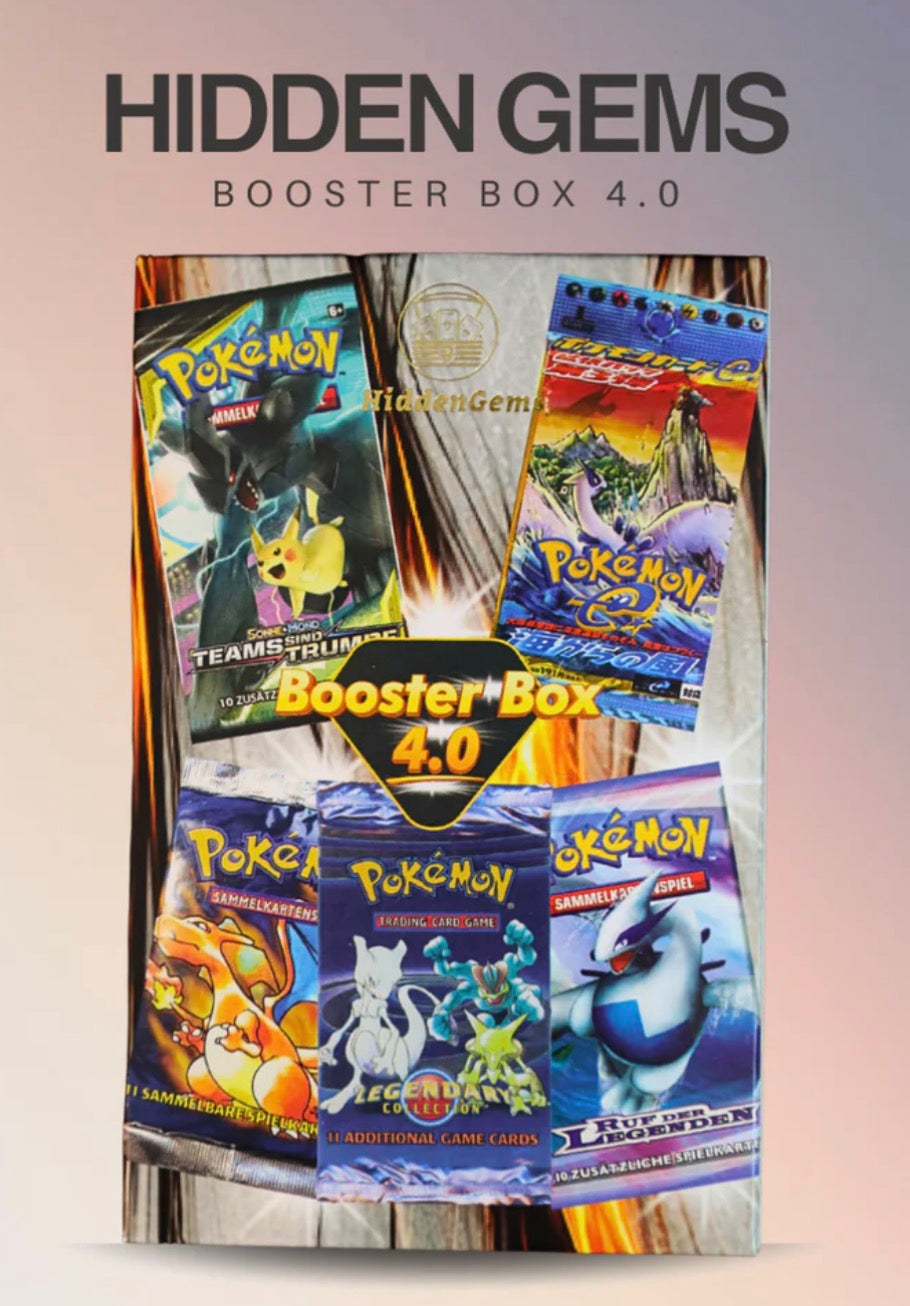 Hidden Gems Pokémon Booster Box 4.0