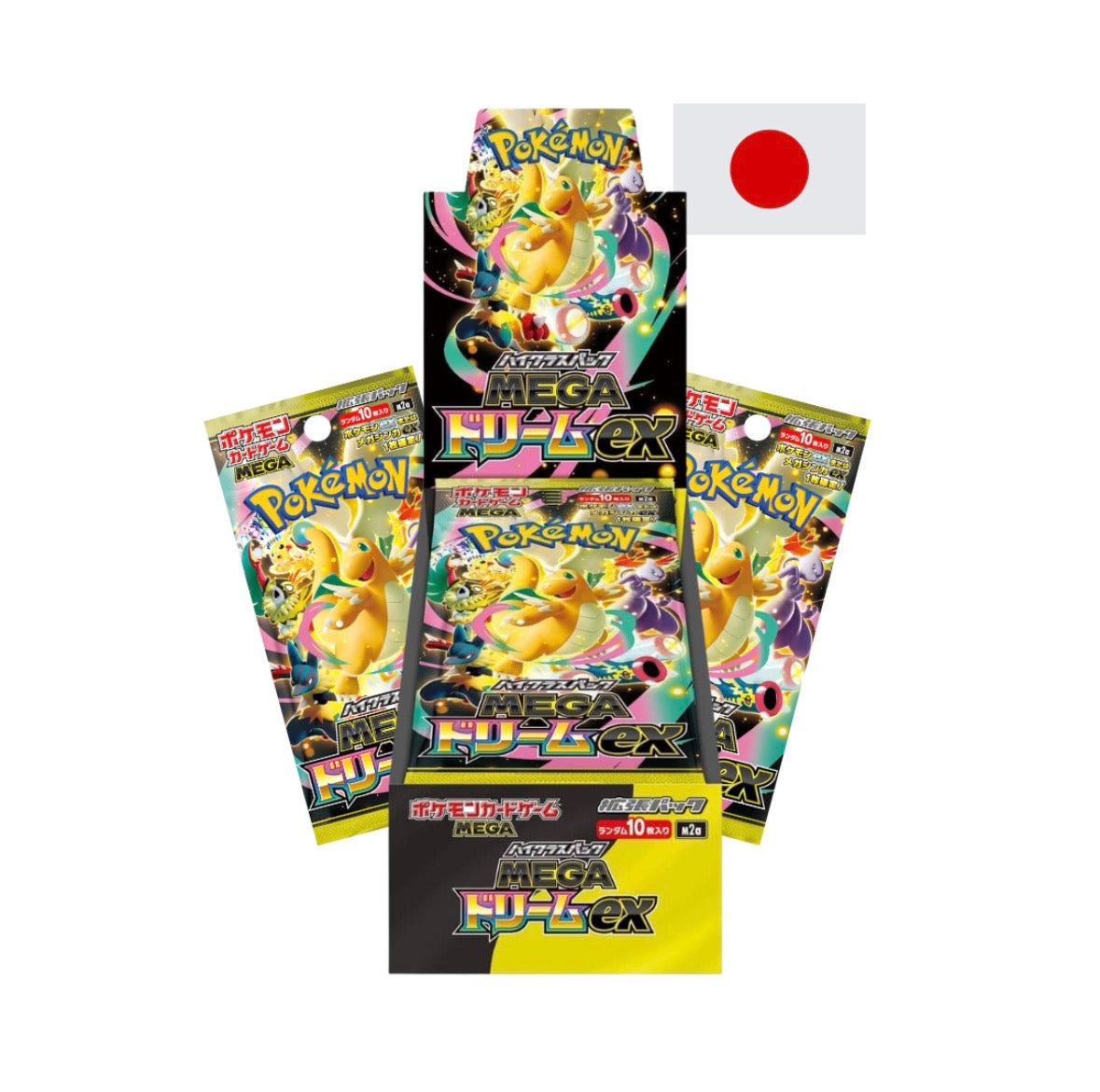 Pokemon Mega Dream EX Display Japanisch(Vorbestellung)(Lieferzeit ca. 2 Wochen)