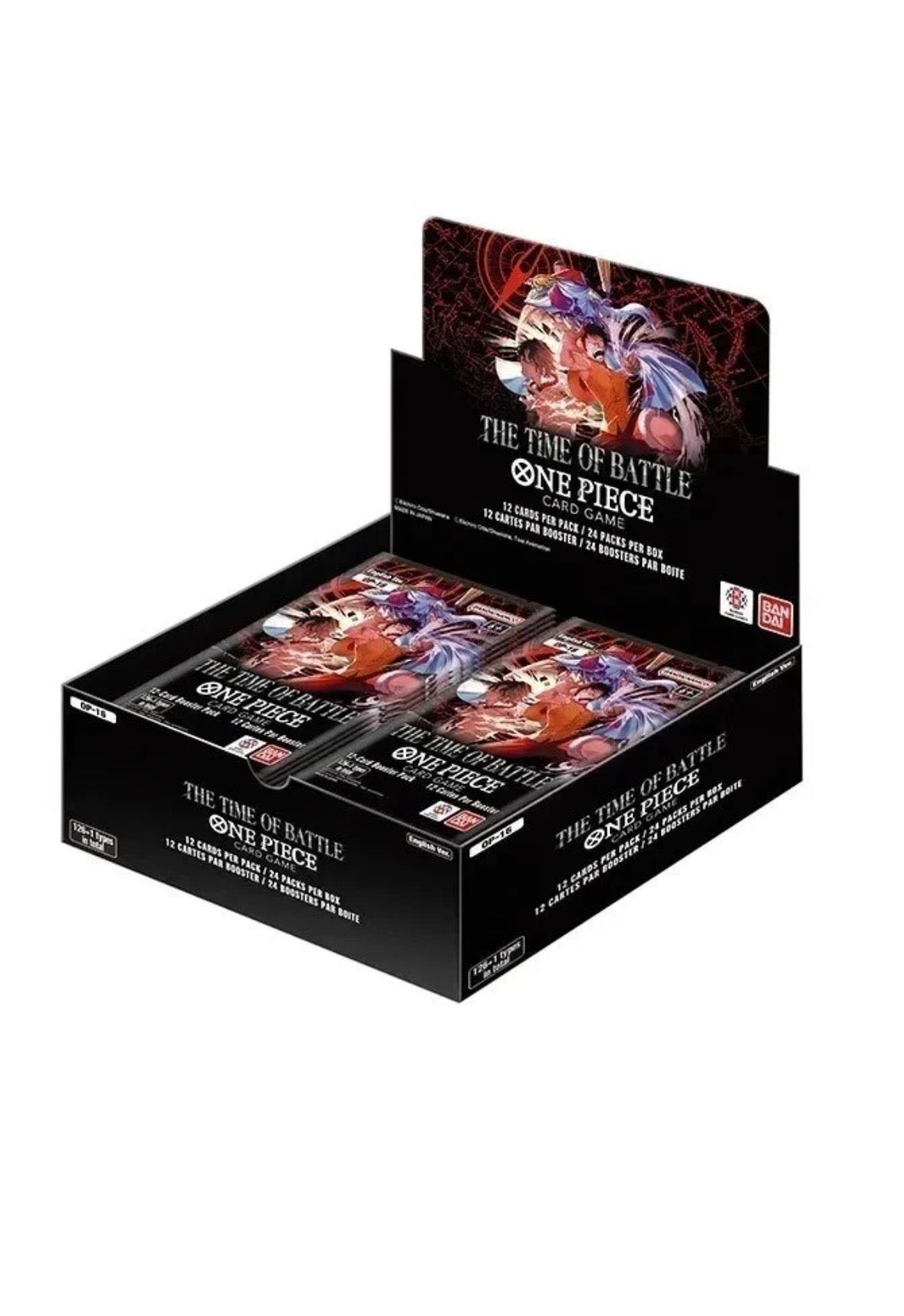 One Piece Card Game – OP-16 The Time of Battle Booster Display (englisch) *Vorbestellung