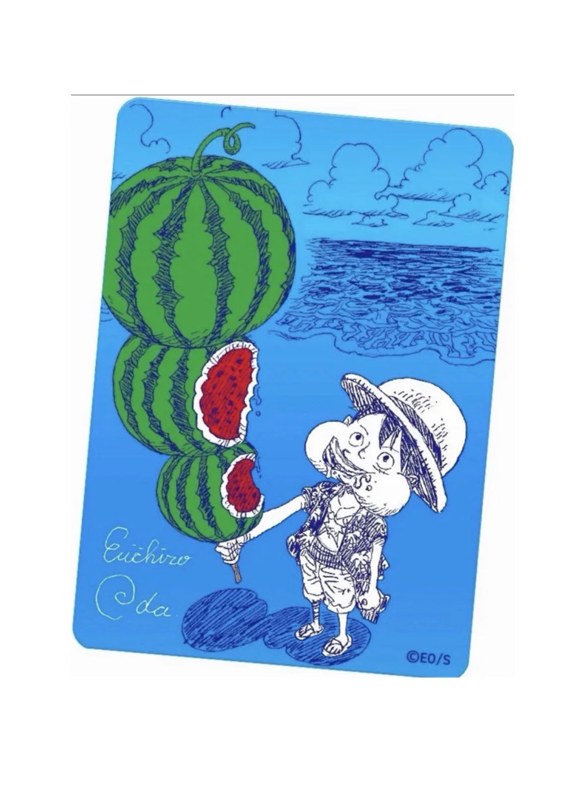 ONE PIECE LUFFY METAKIRA WATERMELON METALLIC PROMOKARTE 2026