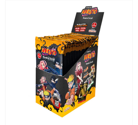Naruto TCG: Set 2 Shinobi Shiren Display (24 Packs) 2nd Edition Englisch ab 24.09.2026 (12 Stk. = Sealed Case)