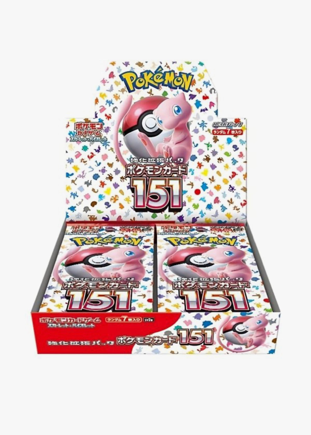 Pokemon 151 Booster Display SV2A - Display (JAP)(Vorbestellung 24.07)