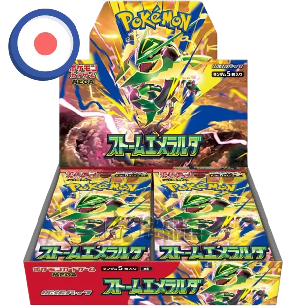 Pokemon Storm Emerald (M6) Display (Vorbestellung) Release 31.07.26(VERSAND VORAUSSICHTLICH ENDE AUGUST)