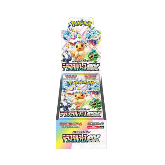 Pokemon Terastal Festival EX Display Japanisch(Vorbestellung Lieferzeit 2-3 Wochen)