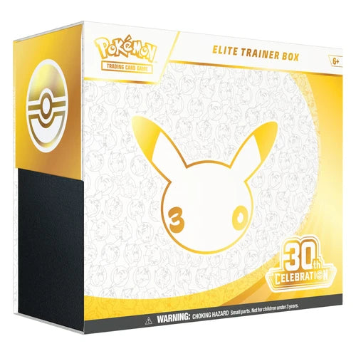 Pokémon 30th Celebration – Elite Trainer Box (englisch) *Vorbestellung (LIMIT 1 p.P)