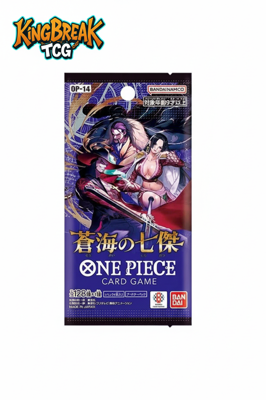 One Piece Booster Pack mit Logo
